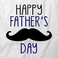 thumbnail image 2 of Happy Father's Day T-Shirt | Loving Father White Tee Gift, 2 of 5