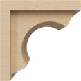 thumbnail image 3 of 7"W x 7"D x 7"H Wide Emerson Rough Cedar Woodgrain TimberThane Corbel, Primed Tan, 3 of 6