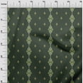 thumbnail image 2 of oneOone Georgette Viscose Fabric Stripe & Swirl Ikat Decor Fabric Printed BTY 42 Inch Wide, 2 of 4