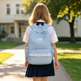 thumbnail image 2 of Elegant Lace Starry Daypack for School Lightweight Backpack With Spacious Compartments for Students, 2 of 9