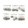 thumbnail image 1 of 36 Pares Bohemios Pendientes Vintage Pendientes Largos, 1 of 5