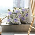 thumbnail image 6 of LALILO Throw Pillow Covers Beautiful Watercolor With Roses And Berries Cushion Cover 18" x 18", 2 Pack, 6 of 6
