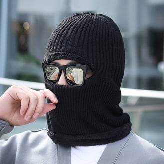 Y2k Knit Balaclava Face Mask for Women Men Bunny Ear Horn  display picture 1
