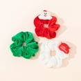 thumbnail image 6 of Women Velvet Girls Christmas Hair Scrunchies Ponytail Holders Hair Bands Elastic A, 6 of 8
