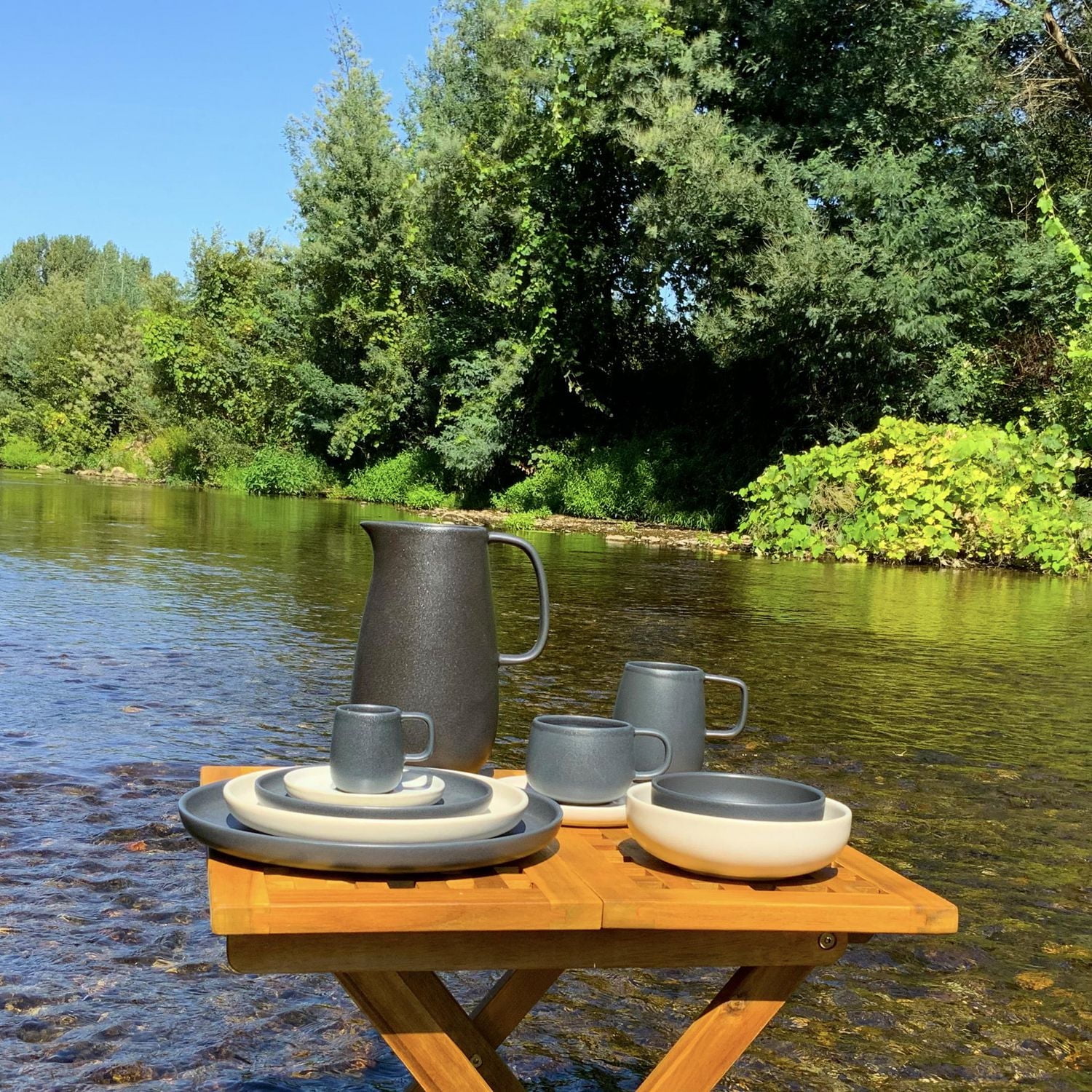 Mesa Ceramics Uno Stoneware Individual Bowl 16cm Set of 4
