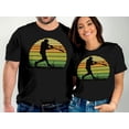 thumbnail image 2 of Retro Vintage Sunset Baseball Lover Gift Present Women Men T-Shirt Baseball Fan Tee Husband Boyfriend Son Dad Sport Game Summer Tshirt, 2 of 9