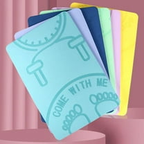 Zhaomeidaxi Jump Rope Mat Fitness Exercise Mat Durable, Non-Slip, Workout Mats with Jump Rope & Carrying Bag for Home Gym Flooring,610*410mm