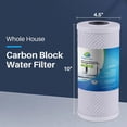 thumbnail image 2 of – 1 Pack Large Capacity Granulated Activated Carbon Water Filter Cartridges Compatible with 4WH-HDGAC-F01 Models – Reduces Sediment and Chlorine Taste & Odor – Replacement Water Filter Cartridge, 2 of 5