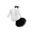 thumbnail image 3 of xiaxaixu Infant My First Halloween Romper + Skit + Bow Headband, Ruffle, 3 of 9