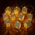 thumbnail image 5 of Guirnalda de luces LED de madera para casa de Navidad, 2 m, 10 ledes, 2025, para colgar en el hogar, adornos para árbol de Navidad, lámpara de decoración para Año Nuevo, 5 of 5
