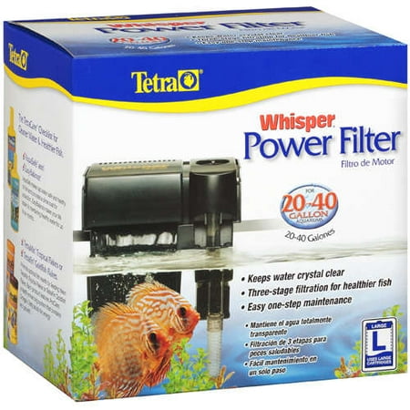 Tetra: Whisper For 20-40 Gallon Aquariums Power Filter