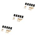 thumbnail image 1 of Kenally 5Pcs 80A Relay Connector 4-Pin Mounting + Terminals Base Holder Socket Type1 NO1, 1 of 6