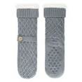 thumbnail image 2 of Gustave Women Fuzzy Slipper Socks with Grippers Non Slip Fleece Lined Thick Plush Slipper Socks Winter Warm Fluffy Soft Cozy Home Socks Christmas Gifts "Gray", 2 of 7