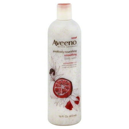 Aveeno Active Naturals Positively Nourishing Smoothing Body Wash, 16.0 FL OZ