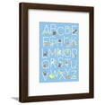 thumbnail image 1 of Illustrated Animal Alphabet ABC Poster Design, Animals Framed Art Print Wall Art by TeddyandMia Sold by Art.Com, 1 of 1