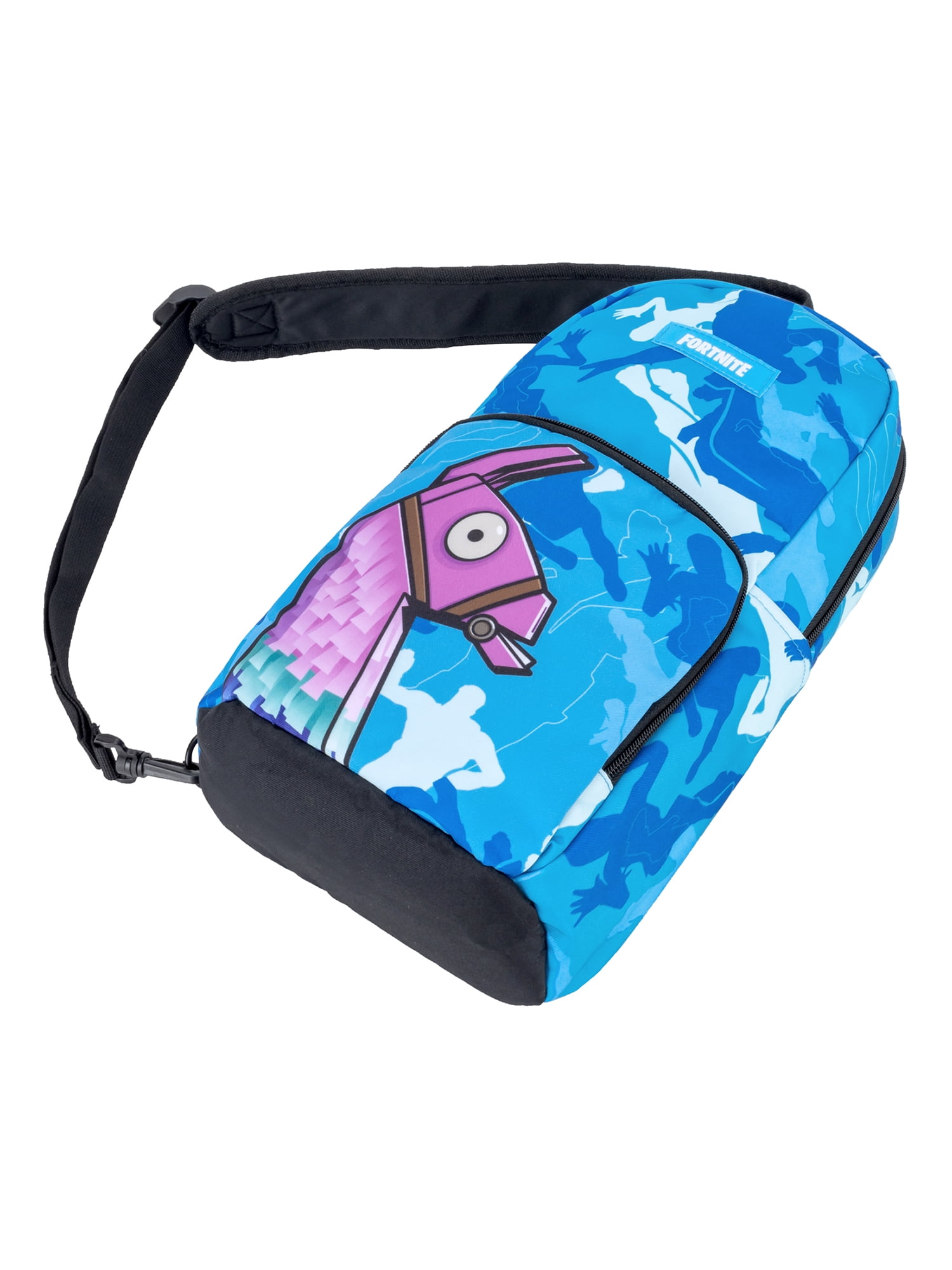 Fortnite Amplify 2.0 18" UNISEX LLama Backpack Blue Tie Dye