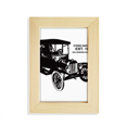 thumbnail image 1 of Black Classic Cars Mechanical Pattern Desktop Display Photo Frame Picture Art Painting 5x7 inch, 1 of 3