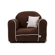 Fantasy Furniture Premium Organic Children's Chair, Brown