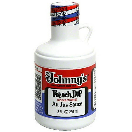 French Hollandaise Sauce - Johnny's Concentrated French Dip Au Jus Sauce, 8 oz (Pack of 6)