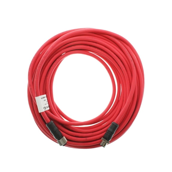 Mencom MDE45WB-4MFP-10M-RD Etherplug 4-Pin Male to Female Cable Assembly, 10-Meter
