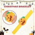 thumbnail image 2 of OAVQHLG3B 10Pack Halloween Slap Bracelets Halloween Toys for Kids Girls Boys, Pumpkin Ghost Bracelets Bulk for Party Favors and Supplies, Halloween Treat Bags Gifts, 2 of 4