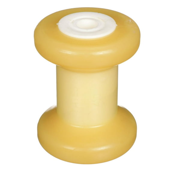 Seachoice Spool Roller, 4 In. X 1/2 In., TPR, Gold