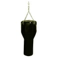 thumbnail image 2 of Angle/Funnel Shaped Heavy Bag - 60lb Punching Bag for Boxing, MMA, Muay Thai, Kickboxing - Durable Toughtek, Triple Stitched, Riveted - Includes Heavy Bag Chain & Swivel, Unfilled, 2 of 3