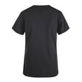 thumbnail image 6 of BiZtdJrK Today's Sales of The Day St. Patrick's Day Womens Scrubs Tops Workwear Summer Casual V Neck Short Sleeve T Shirts Nursing Uniform Scrubs Shirts with Pockets Black M, 6 of 7
