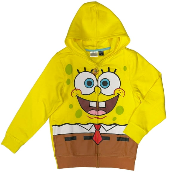Spongebob Squarepants Boys Zip Hoodie (Little & Big Boys)