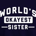 thumbnail image 3 of CafePress - World's Okayest Sister - Pullover Hoodie, Classic & Comfortable Hooded Sweatshirt, 3 of 4