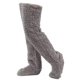 thumbnail image 1 of Calcetines Acogedores Invierno Calcetines Peludos Y Acogedores Calcetines Esponjosos para Mujer (gris), 1 of 9