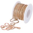 thumbnail image 4 of Cadena de decoración SS8-2,5 mm Cadena de diamantes artificiales para manualidades de 10 yardas Cadena de diamantes artificiales para bricolaje Características mejoradas Jadeshay  A, 4 of 8