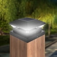 thumbnail image 4 of YingTaiLi Solar Post Cap Lights Outdoor,Solar Deck Lights Waterproof Led Solar Lights,for Garden Deck Patio, Fit Wooden Posts(5"x5"), 4 of 6