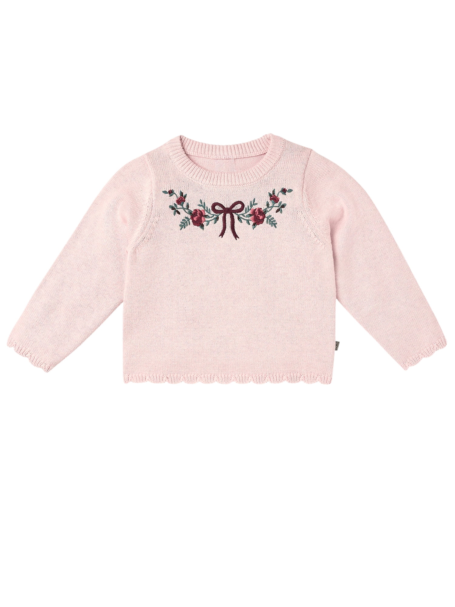 Modern Moments by Gerber Toddler Girl Novelty Embroidered Outfit Set, Sizes 12 Months - 5T