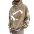 thumbnail image 4 of Sudadera con capucha para hombre, sudadera con capucha de moda, jersey estampado, manga larga, bolsillos, sudadera con capucha, blusa de poliéster para hombre, 4 of 6