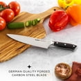 thumbnail image 6 of JoyJolt 8-in Chef Knife High Carbon Steel Kitchen Knife, 6 of 7