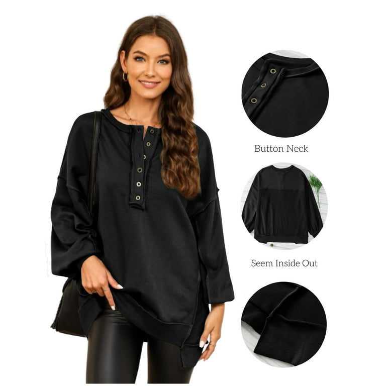 Casual Solid Patchwork Buttons O Neck Blouses(6 Colors) Casual Solid Patchwork Buttons O Neck Blouses(6 Colors)