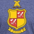 thumbnail image 3 of CafePress - Delta Chi Coat Of Arms T Shirt - Mens Tri-blend T-Shirt, 3 of 4