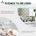 thumbnail image 2 of Miangastore Office Tissue Organizer Wall Mountable White Gray 1Pack, 2 of 8