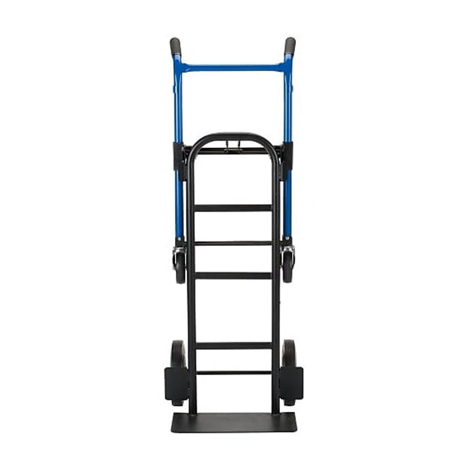 Harper Trucks Harper 4-in-1 Quick Change Steel Convertible Hand Truck 800 lbs. Black/Blue (DTC8635P)