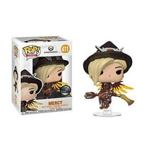 Funko Pop! Games Overwatch Mercy (Witch) #411 Exclusive Vinyl Figure