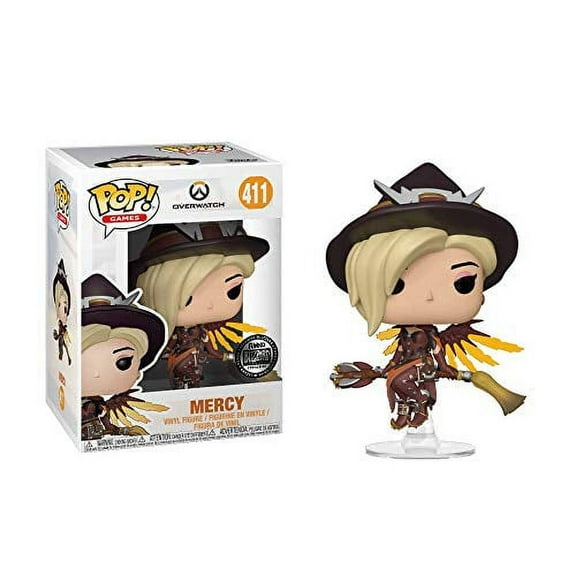 Funko Pop! Games Overwatch Mercy (Witch) #411 Exclusive Vinyl Figure