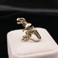 thumbnail image 3 of Three Dinosaur Small Animal Pierced Earrings for Unique Style and Statement, 3 of 4
