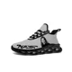 thumbnail image 1 of Zapatillas deportivas Aphex Twin Flats para hombre y mujer, con cordones, de malla, hechas a medida, color negro, 1 of 6