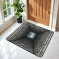 thumbnail image 6 of 3D Hole Rug, Rugs That Look like a Hole, Trap Optical Illusion Bottomless Non-slip Doormat for Door Entrance, Bathroom, Stairs, Playroom, Living Room, Or Area Decoration, 6 of 7