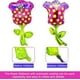 thumbnail image 3 of Globos de Flores YONGSHENG 10 Piezas Girasol Margarita Rosa Roja Tulipán, 3 of 5