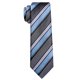 thumbnail image 5 of Conjunto de Corbata de Seda con Rayas Barry.Wang, 150 cm de Largo, 5 of 6