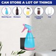 thumbnail image 5 of 2 Pcs Spray Bottle Holder Brushed Stainless Steel Storage Rack Home Garage Solid Spray Can Holder Easy Install Wall Mount Craft Workspace Paint Spray Bottle Rack with Hardware (Black), 5 of 10