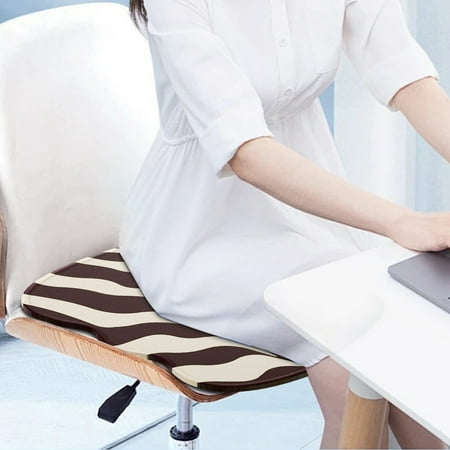 

New 2024 Chair Pads Summer Ice Silk Car Mat Office Chair Mat Breathable Seat Cushion Computer Swivel Chair Mat Avoid-slip Mat 45cm