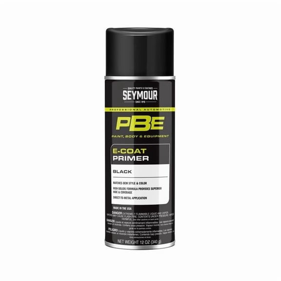 Seymour of Sycamore TM16-1695 PBE E-Coat Primer, Black